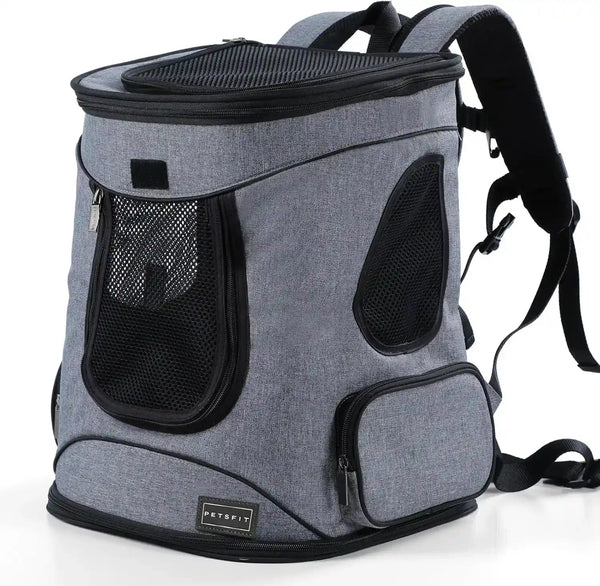 Petsfit Pet Backpack Carrier with Upgrade Waist Cushion Design to Better Fit the Waist, Suitable for Small and Medium Dogs Cats, and Rabbits up to 18 Pounds13