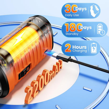 Cbersmg 3X Ultrasonic to Stop Barking Neighbors Dog, Portable anti Barking Device Dog Bark Deterrent Device 50Ft Range 5 Modes, Flashlight & Beep Safe & Effective for Small, Medium & Large Dogs | 3X Ultrasonic Dog Bark Deterrent Devices with 50Ft Range 5 Modes, Flashlight Beep Mode7