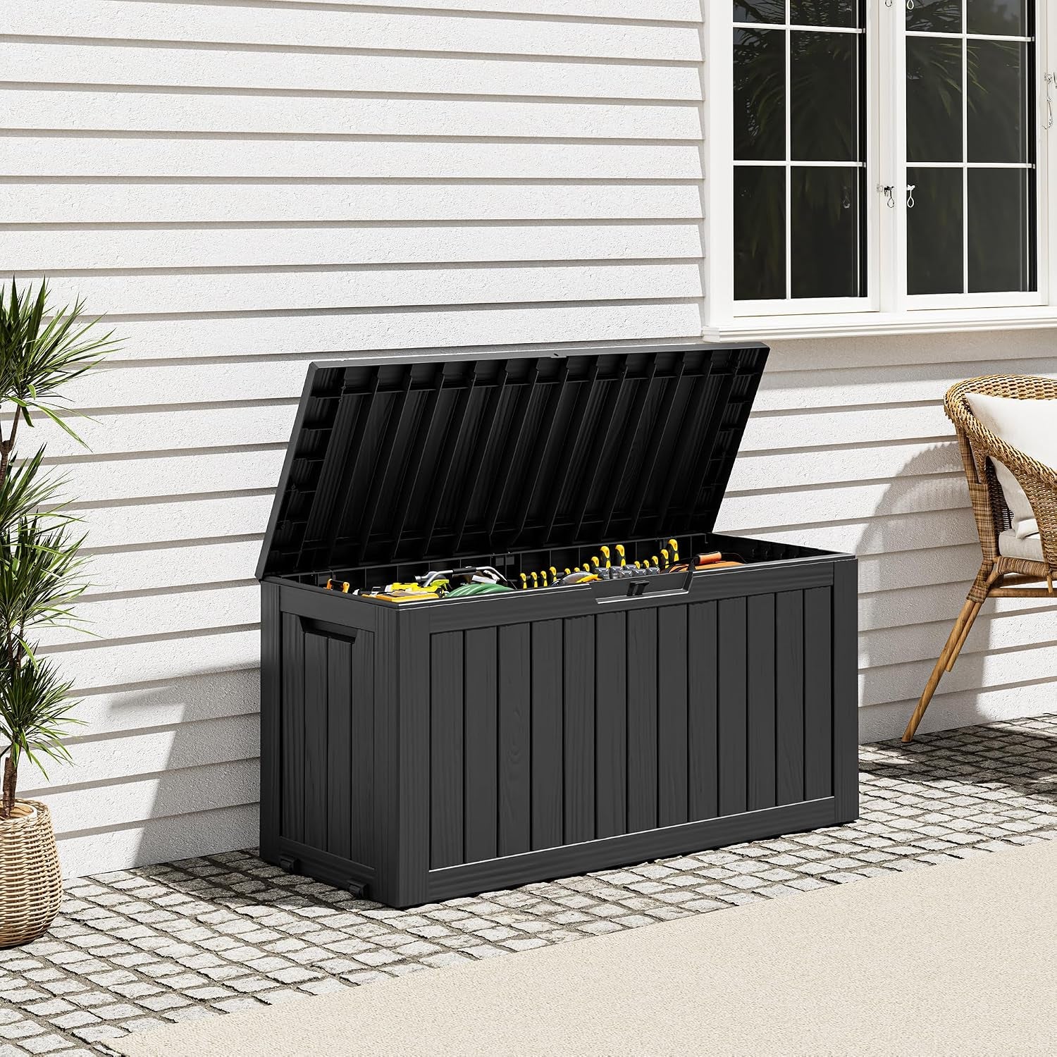 outdoor-storage-box-resin-deck-boxes-indoor-and-outdoor-waterproof-storage-box-lockable-lid-black-85-gallon