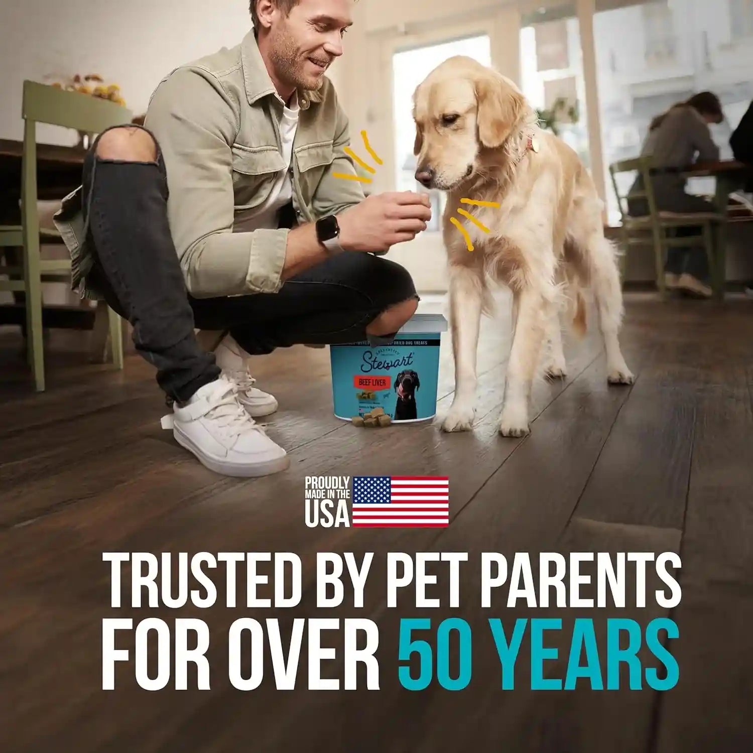 stewart-freeze-dried-dog-treats-100-beef-liver-21-oz-tub-premium-quality-raw-protein-single-ingredient-high-protein-training-treats-food-topper-no-refrigeration-cat-friendly