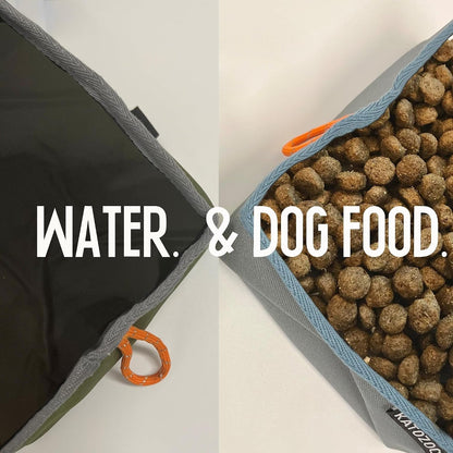 Travel Dog Bowls, 2 Pack 60Oz Collapsible Dog Bowls, Portable Food and Water Bowls for Walking, Camping, and Traveling, Suitable for Food and Water5