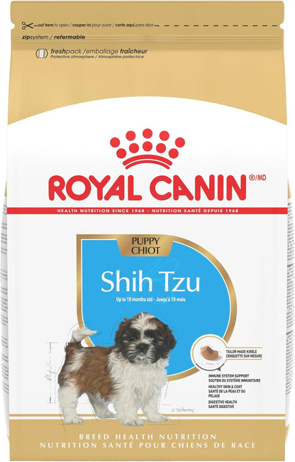 ROYAL CANIN Breed Health Nutrition Shih Tzu Puppy Dry Dog Food, 2.5 Lb Bag. | Tailored Nutrition for Shih Tzu Puppies, Small Kibble Size for Easy Chewing, Supports Healthy Skin and Coat1
