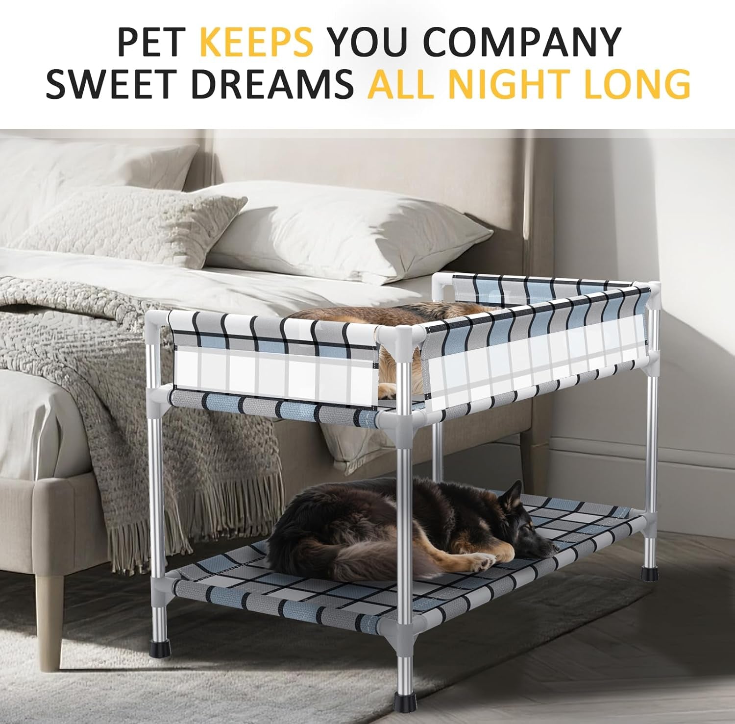 bedside-dog-bunk-bed-with-guardrail-2-layers-window-perch-sleeper-dogs-cot-2-tier-bedside-sleeper-with-3-fence-double-elevated-human-dog-bed-for-multi-pet-households-medium