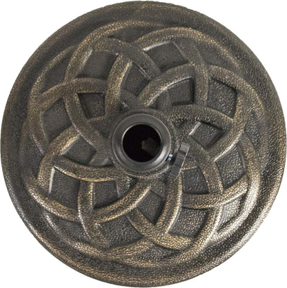 911554 21 Pound Umbrella Base, Bronze2