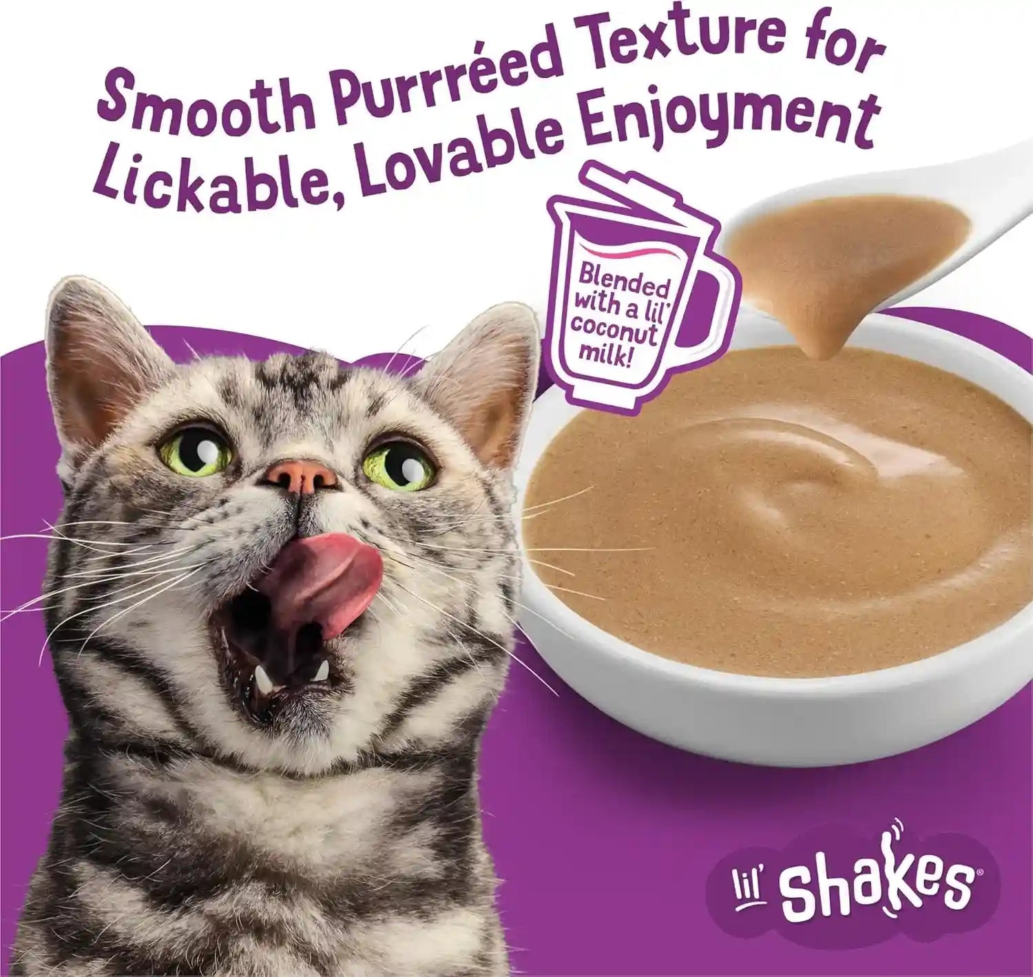 purina-friskies-pureed-cat-food-topper-lil-shakes-with-scrumptious-salmon-lickable-cat-treats-pack-of-16-1-55-oz-pouches