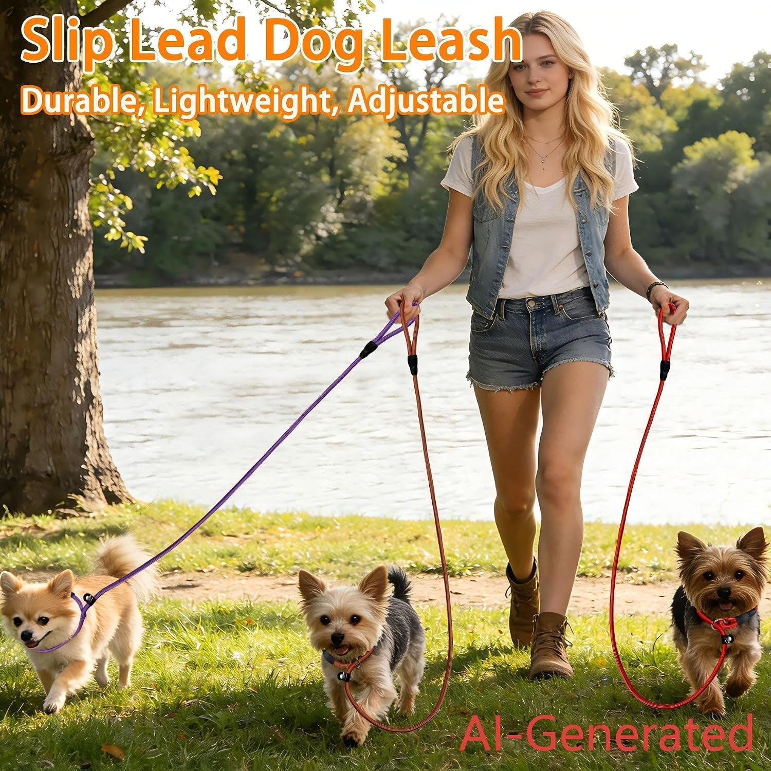 fovrlzse-nylon-dog-leash-5-pack-red-black-blue-brown-purple-4-6ft-training-leash-for-small-to-medium-dogs-10mm-braided-nylon-with-tpu-non-slip-buckle-daily-walking-puppy-training