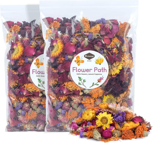 Niteangel Natural & Soft Hamster Bedding Mate: Air-Dried Flowers & No-Add | Fun to Cage Habitat & Adds Vibrant Color - Decor for Syrian Dwarf Hamster Gerbils Mice Degus or Other Small-Sized Pet1