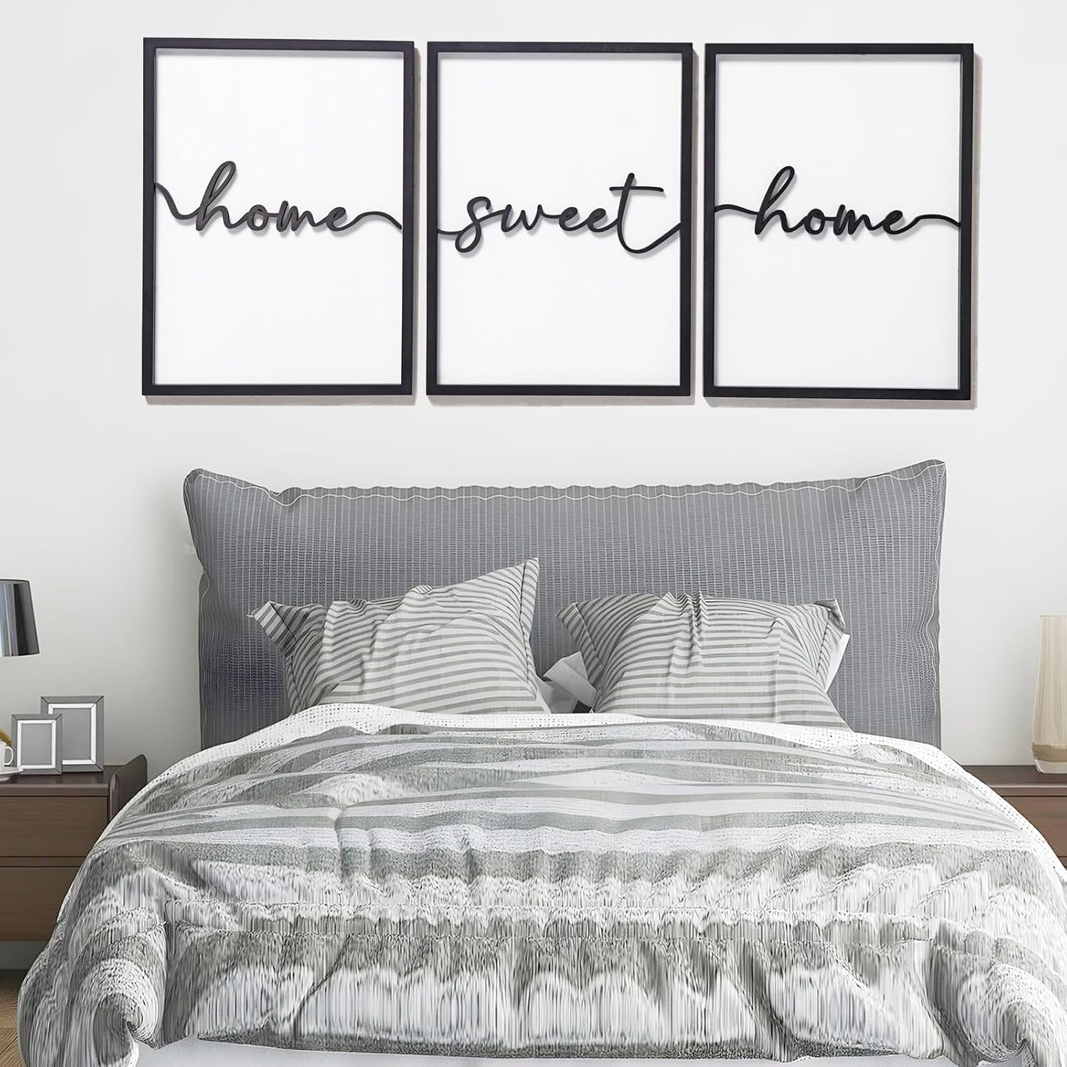 3d-wood-home-sweet-home-wall-art-modern-home-sweet-home-sign-for-large-living-room-wall-decorready-to-hang-set-of-3-12x16-inch-framed