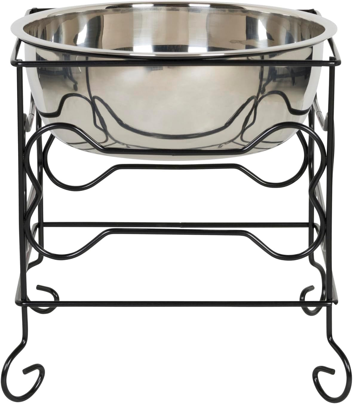 yml-wrought-iron-stand-with-stainless-steel-dog-bowl-large