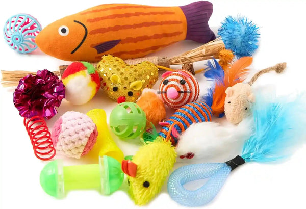 Fashion'S Talk Cat Toys Variety Pack for Kitty 20 Pieces8