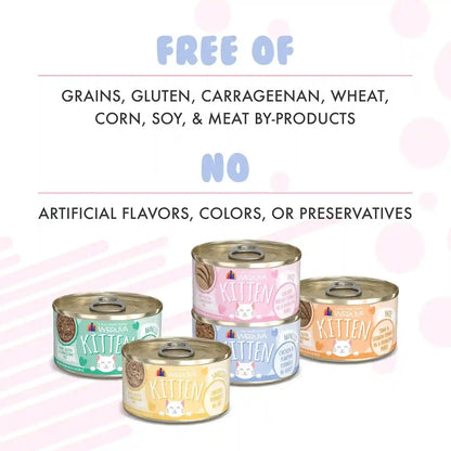 Weruva Kitten, Fur Baby Favorites Variety Pack, 3Oz Can (Pack of 12)6