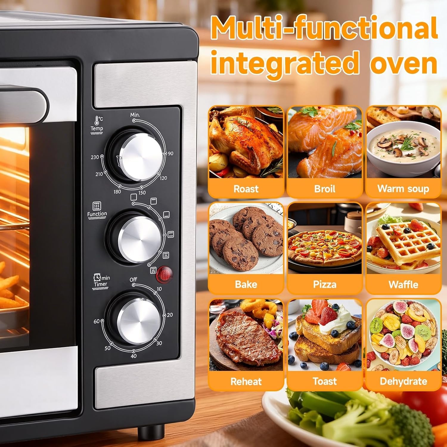 extra-large-46l-convection-oven-9-in-1-countertop-toaster-oven-with-baking-pan-and-air-fry-rack-8-slice-60-min-timer-bake-broil-toast-keep-warm-stainless-steel-46l