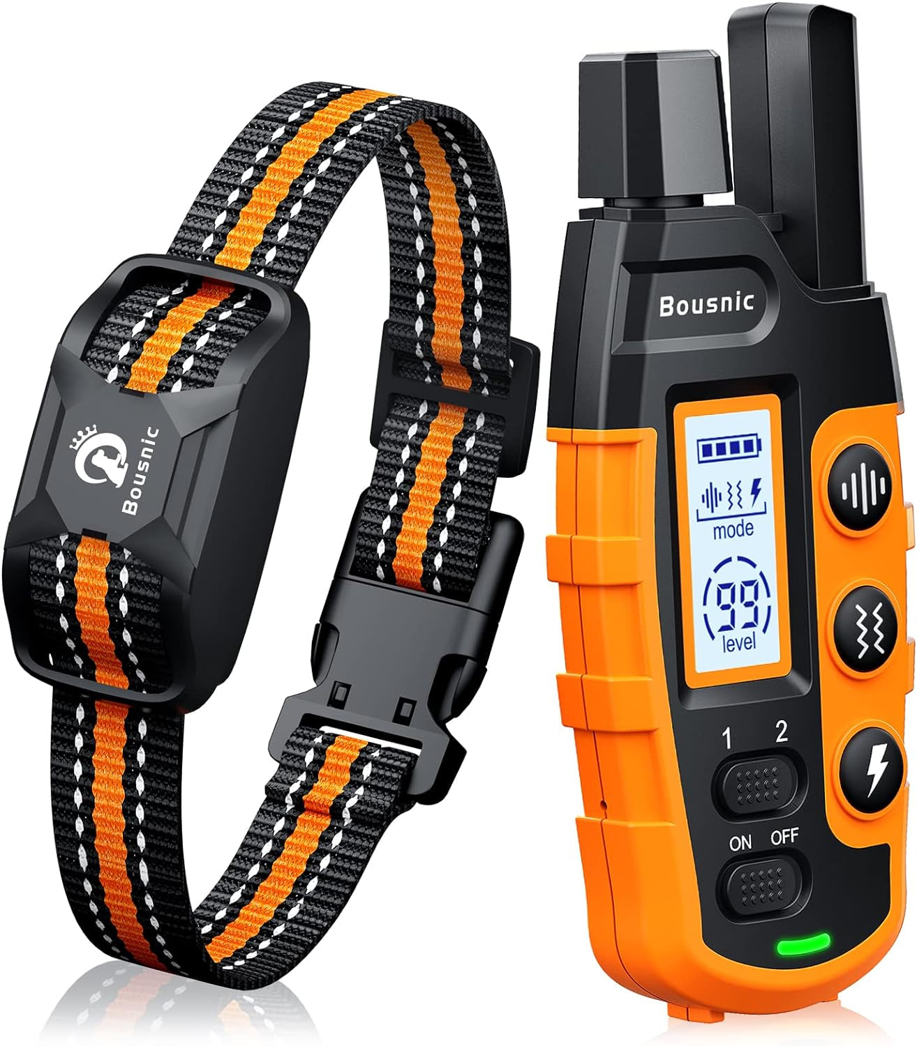 bousnic-dog-shock-collar-3300ft-dog-training-collar-with-remote-for-5-120lbs-small-medium-large-dogs-rechargeable-waterproof-e-collar-with-beep-1-8-vibration1-16-safe-shock1-99-orange