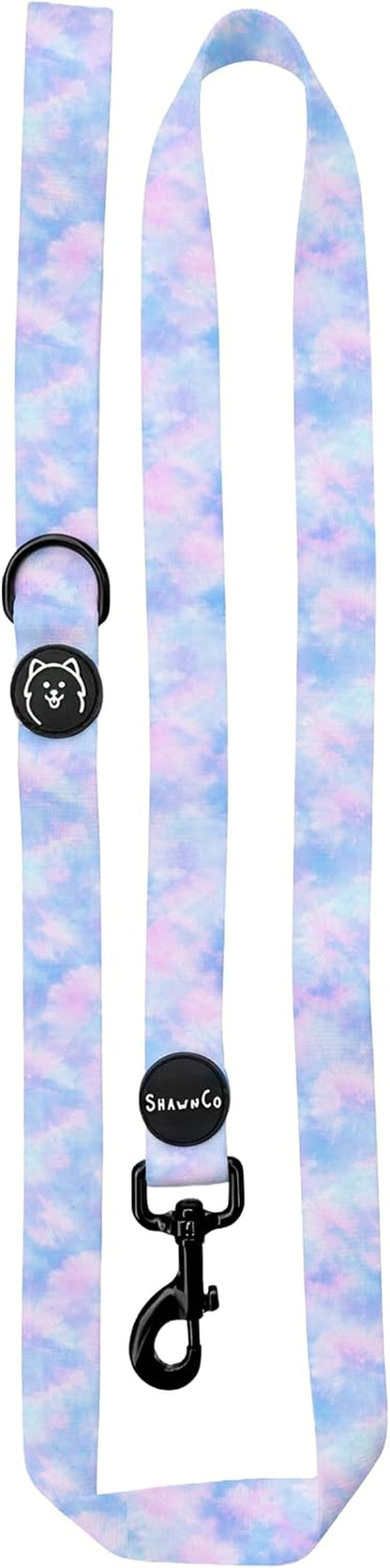 Shawnco Dream Walk Dog Leash- Premium, Nylon Pet Leash with Soft Neoprene Handle for Small, Medium and Large Dogs (ICY Lilac, M/L 6FT W/ 2 Handles)36