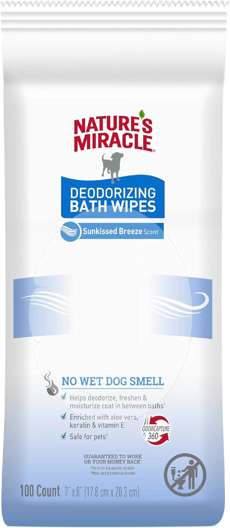 natures-miracle-deodorizing-bath-wipes-for-dogs-100-count-neutralize-tough-pet-odors-between-baths-promotes-healthy-skin-coat-great-for-spot-paw-cleaning-sunkissed-breeze-scent
