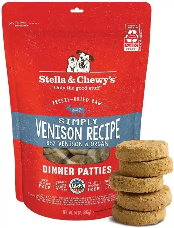 Stella & Chewy'S Freeze-Dried Raw Dinner Patties - Beef Recipe - High Protein Grain-Free Puppy & Dog Food - Perfect for Picky Eaters - 25 Oz40