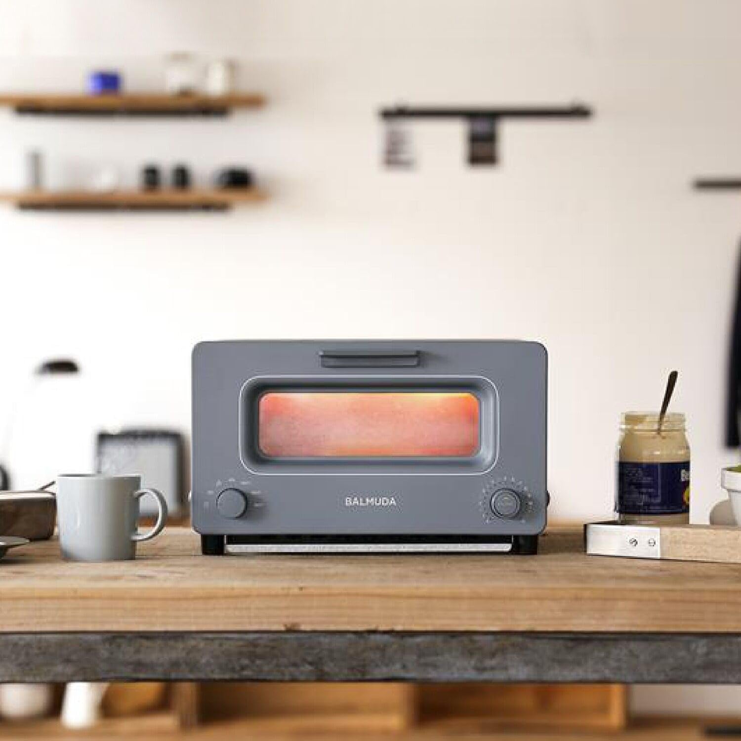 the-toaster-steam-oven-toaster-compact-size-14-1-w-x-12-6-d-x-8-2-h-5-cooking-modes-sandwich-bread-artisan-bread-pizza-pastry-oven-baking-pan-included-us-version-gray