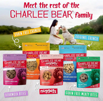 Charlee Bear Dog Training Treats, Cheese & Egg Recipe, Low Calorie (Under 3 Calories), Limited Ingredient Crunchy Dog Treats, 16 Oz. Resealable Bag8
