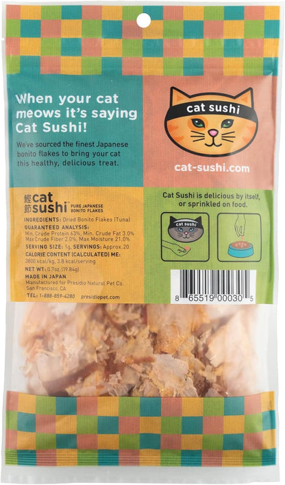 Cat Sushi Bonito Flakes, Classic Cut, 0.7Oz9