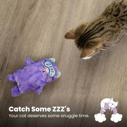 Catstages Purr Pillow Cat Toy – Plush Cat Toy with Touch-Activated Purr for Calming Cats & Kittens6
