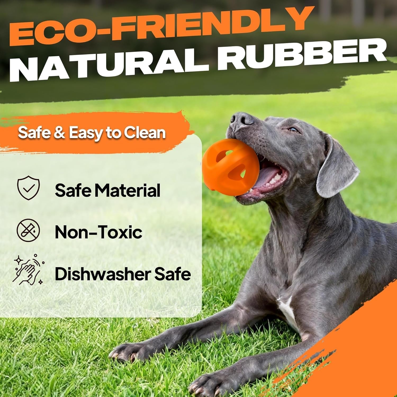 fida-natural-rubber-dog-balls-for-aggressive-chewers-durable-dog-chew-toys-for-large-dogs-interactive-fetch-tug-of-war-toys-for-medium-large-breed-non-toxic-dish-washable-4-5-4-5