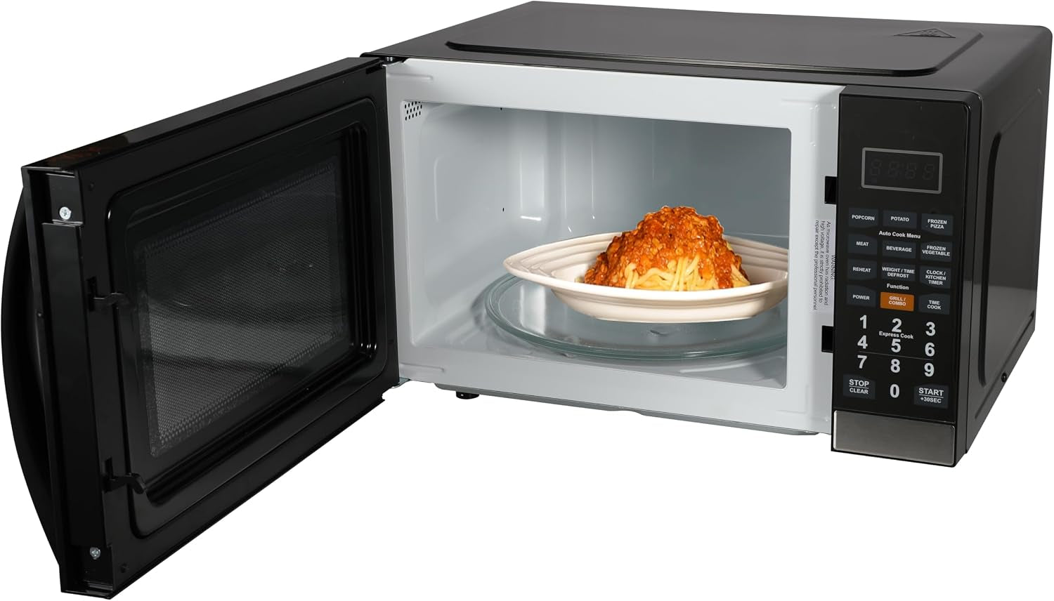 mwg1191sb-1-1-cu-ft-microwave-with-built-in-grill-function-1100w-power-stainless-steel-led-timer-display-11-power-levels-9-preset-cooking-options-removable-glass-turntable-child-lock