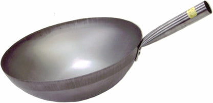 14" Hong Kong Style Steel Wok  Kitchen Supply1