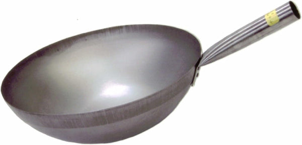 14" Hong Kong Style Steel Wok  Kitchen Supply1