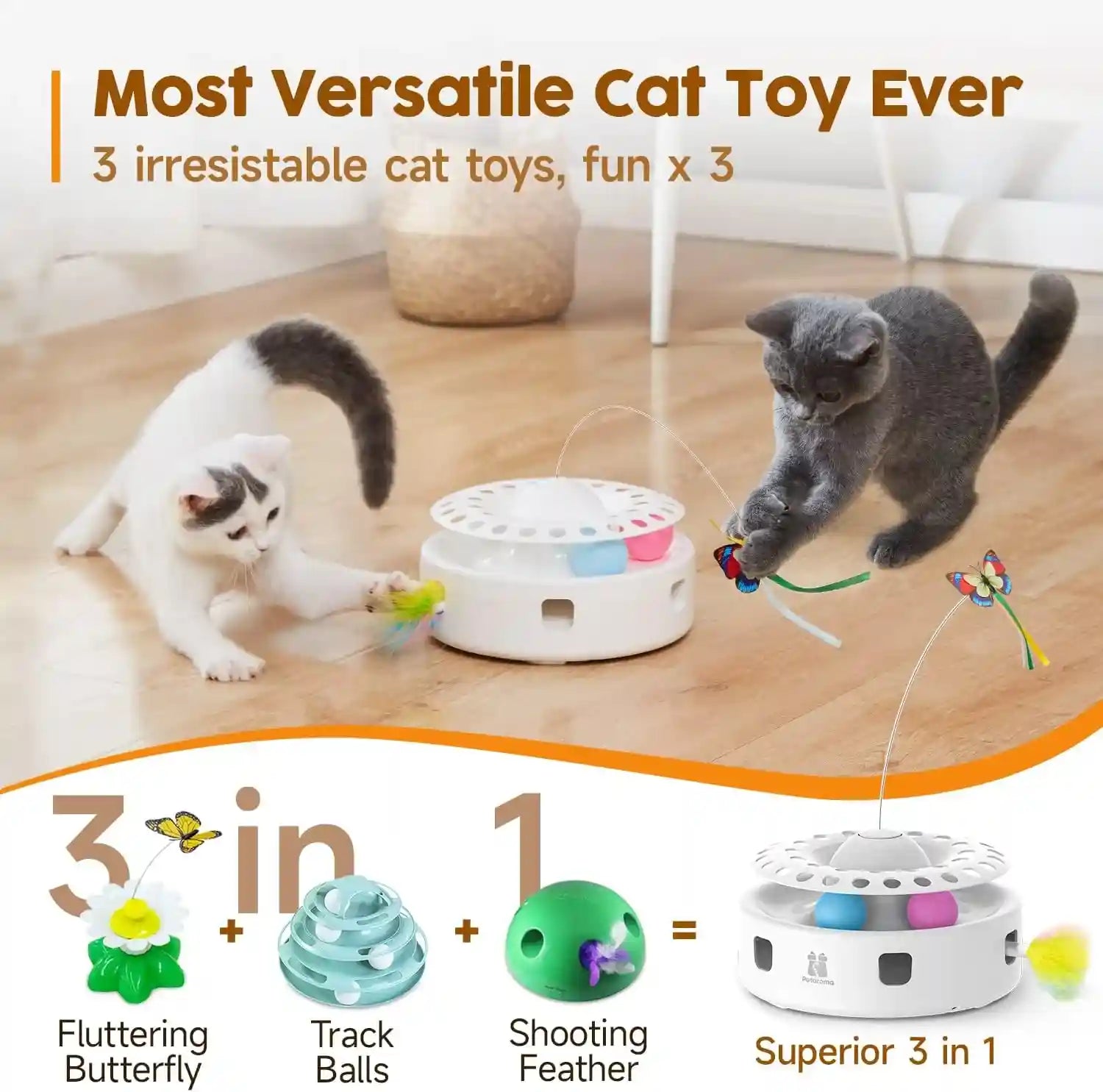 potaroma-cat-toys-3in1-automatic-interactive-kitten-toy-fluttering-butterfly-moving-feather-track-balls-dual-power-supplies-usb-powered-indoor-exercise-kicker-bright-white-fluttering-butterfly-moving-feather-balls-dual-power-supplies-usb-powered-indoor-kitty-exercise-kicker-bright-white