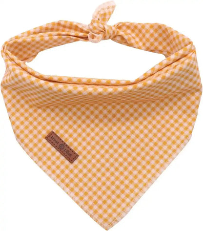 Lionet Paws Dog Bandana for Small Medium Large Dogs, Cat Kerchief Blue DOIT, Triangle Bibs Scarf for Girl or Boy25