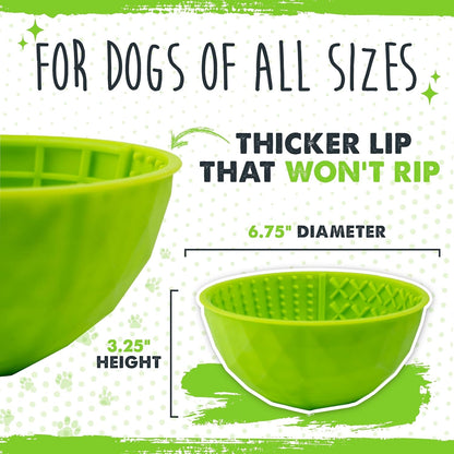 Mighty Paw Interactive Dog Lick Bowl, Bpa-Free Silicone, Anxiety Relief, Dishwasher Safe, 2 Modes, 4 Textures, Dental Health7