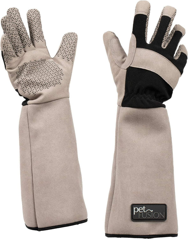 Petfusion Multipurpose Pet Grooming Gloves Great for Trips to Vet and Bathing, Puncture, Scratch & Water Resistant1