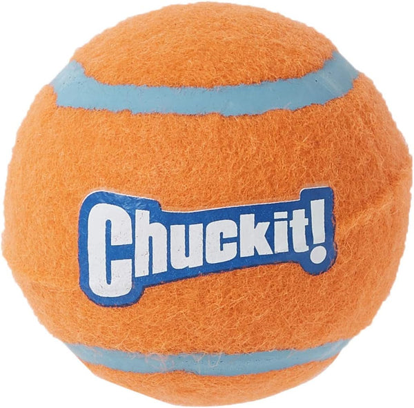 Chuckit! Dog Tennis Ball Dog Toy, Medium (2.5 Inch Diameter) for Dogs 20-60 Lbs, Pack of 44