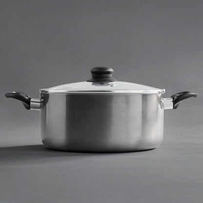 20-Piece Ceramic Metallic Cookware Set, Nonstick - Platinum | 20-Piece Cookware Set with Ceramic Nonstick Interiors, Glass Lids, Utensils, Strainer, Pads, and Griddle Pan.1