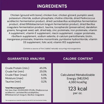 Stella & Chewy'S Freeze-Dried Raw Cat Dinner Morsels - Premium Chicken Recipe with 98% Cage-Free Meat & Organs - Natural Grain-Free Cat & Kitten Food - Made in USA - 3.5 Oz10