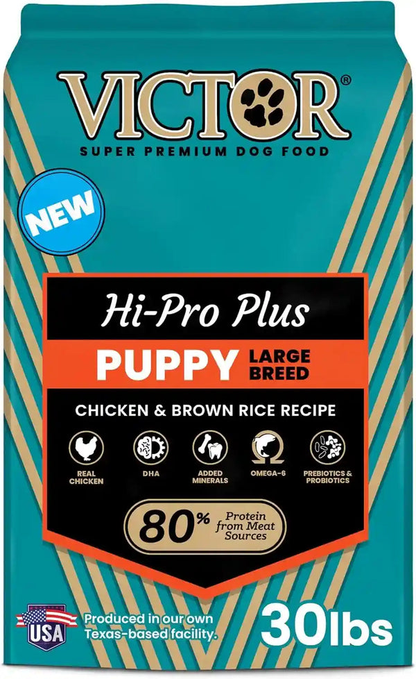 VICTOR Super Premium Dog Food – Hi-Pro plus Dry Kibble – High Protein Dog Food with 30% Protein – Beef, Chicken, Pork, Fish Meals, Gluten Free - for High Energy and Active Dogs & Puppies, 40Lbs17