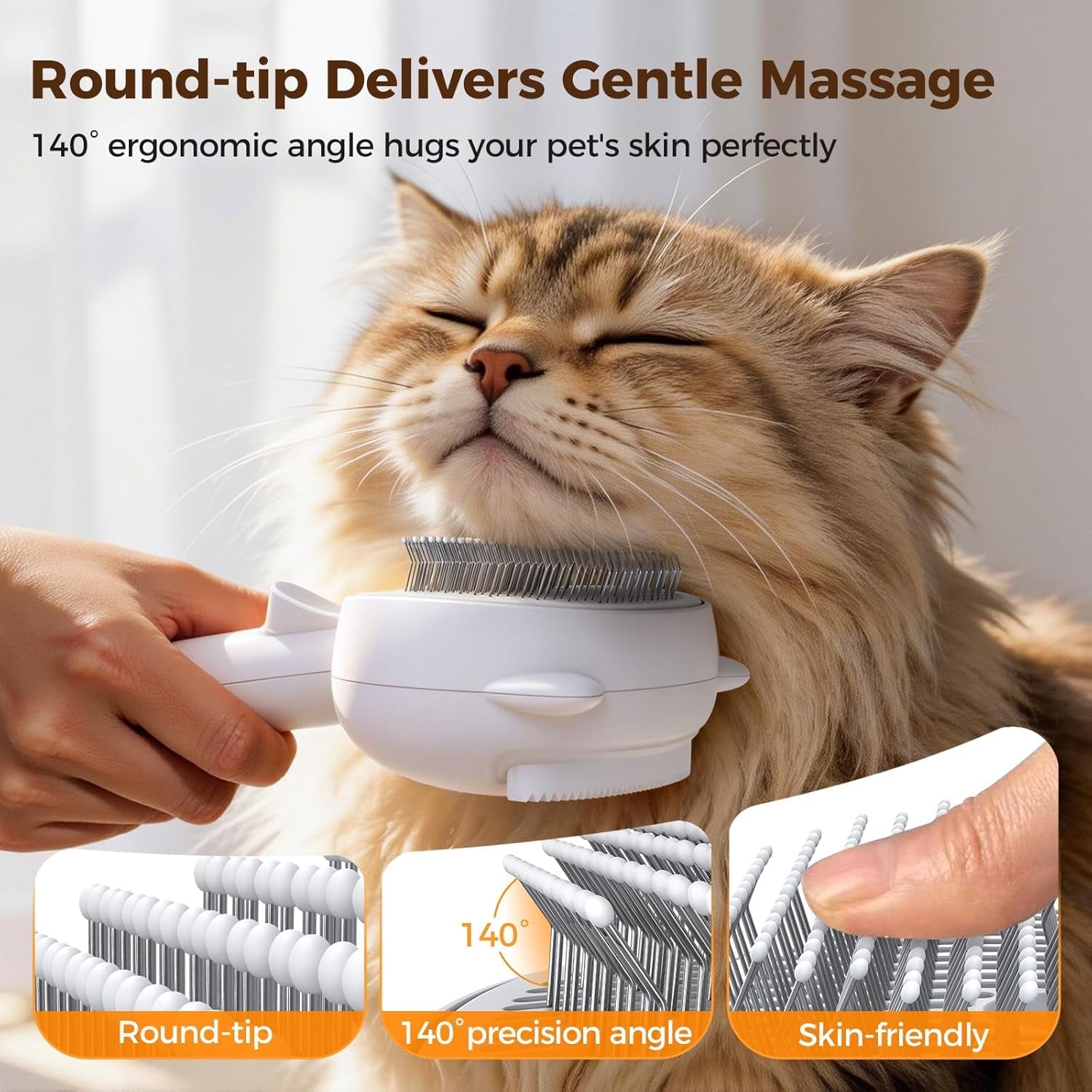 self-cleaning-shedding-steam-cat-brush-silicone-scraper-included-dog-brush-primecat-cat-brushes-for-shedding-usb-rechargeable-for-grooming-haired-pets-dogs-cats-white