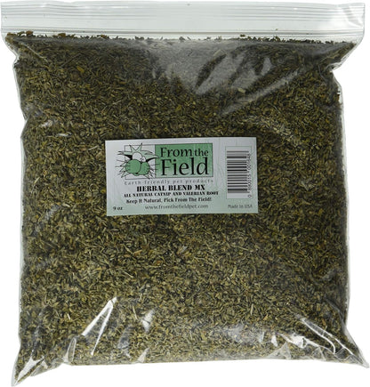 From the Field | Herbal Blend MX Catnip & Valerian Root for Cats | 0.5 Oz Resealable Bag | Organic, Usa-Grown, Potent Cat Attractant for Play & Stress Relief – All-Natural, Safe for Indoor Cats3