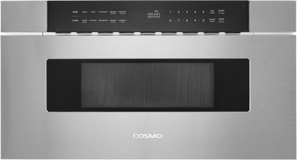 30 In. Haven Coll 1.2 Cu. Ft. Built-In Microwave Drawer, Stainless Steel |  COS-MWD3012NHSS Automatic Presets, Touch Controls,10 Power Levels, 1000W, Defrost Functions, Child Lock Function1