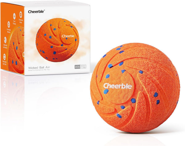 Cheerble Smart Interactive Dog Toy, Wicked Ball AIR, Automatic Moving, Bouncing, and Rotating, E-TPU Material, IPX7 Waterproof Rating, Active Rolling Ball for Puppy, Medium and Large Dogs12