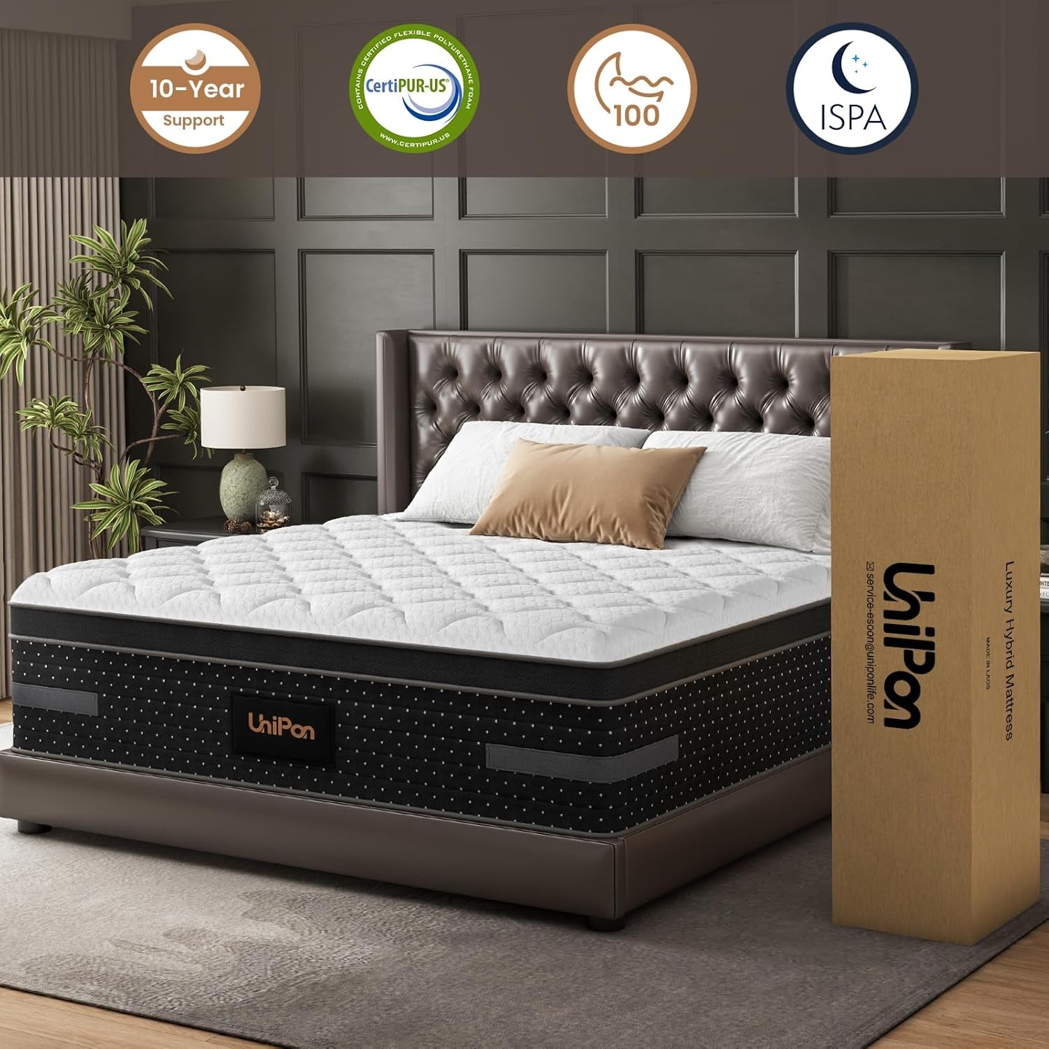 medium-firm-queen-size-mattress-14-inch-hybrid-mattress-in-a-box-with-zoned-lumbar-support-for-side-sleepers-pressure-relief-fiberglass-free-365-nights-trial-10-years-warranty