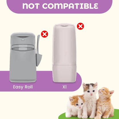 Premium Cat Litter Refill Bags |Jumbo 28FT 2-Pack | Lasts up to 8 Months | 2 Cartridges for Superior Odor Control5