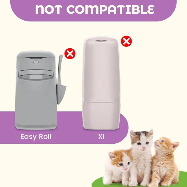 Premium Cat Litter Refill Bags |Jumbo 28FT 2-Pack | Lasts up to 8 Months | 2 Cartridges for Superior Odor Control5