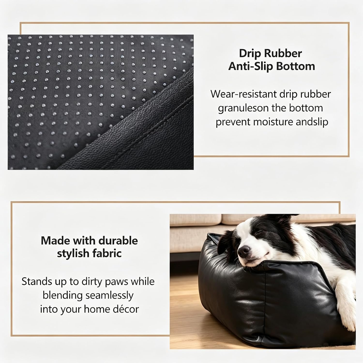 marchul-faux-leather-dog-bed-waterproof-cat-sofa-bed-with-non-slip-bottom-leather-dog-bed-washable-pet-couch-for-small-and-medium-dogs-cats-29-5-x-23-6in-black