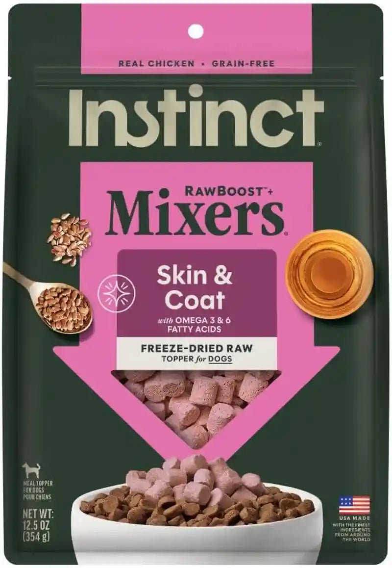 instinct-freeze-dried-mixers-dog-food-toppers-gut-health-5-5-oz-bag
