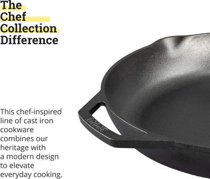 Chef Collection 14" Chef Style Skillet6