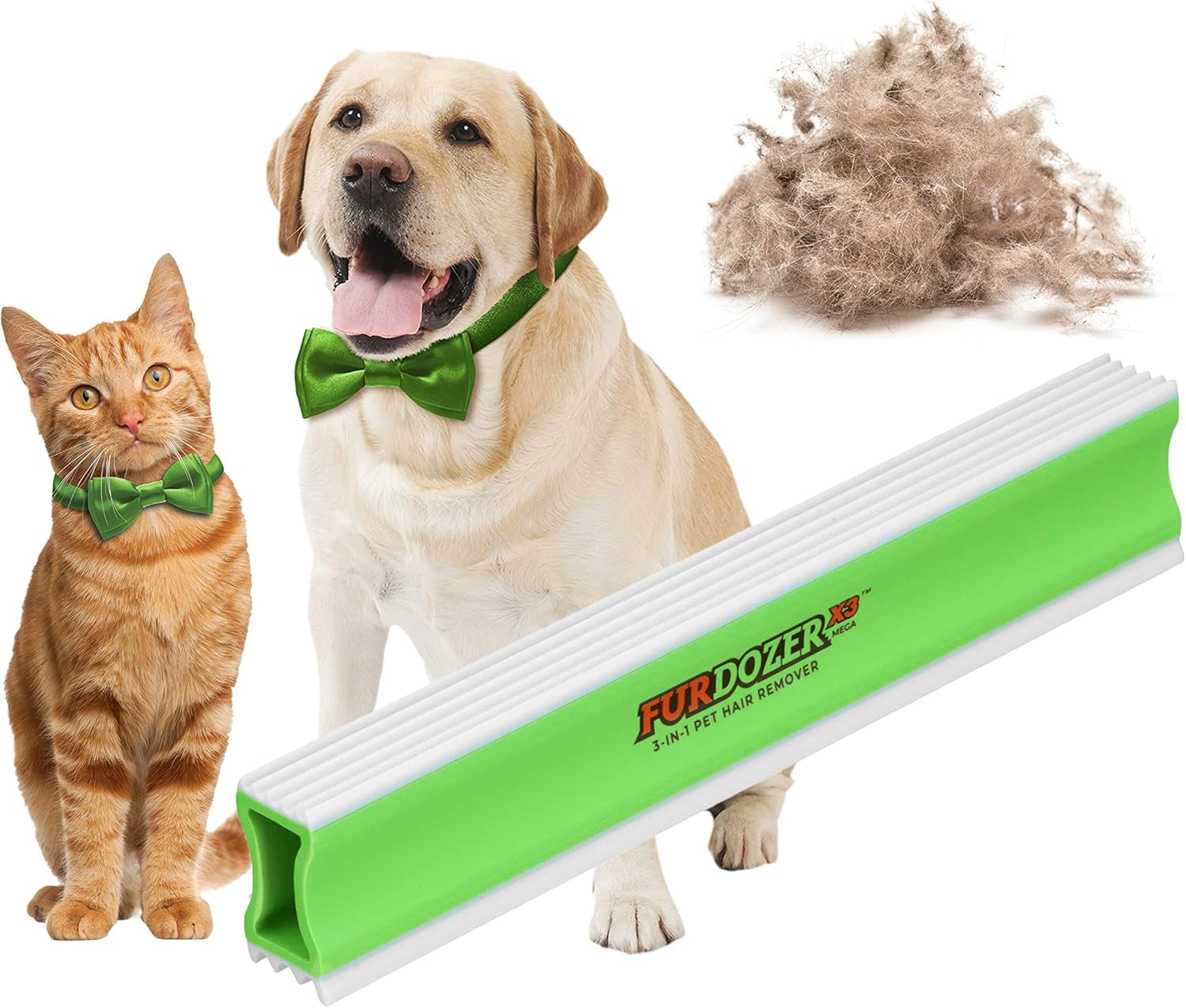 furdozer-pet-hair-remover-auto-detailing-tools-cat-dog-hair-remover-for-carpets-car-interiors-couches-bedding-pet-furniture-green-2-pack-x3-pro