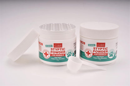 5 Oz Styptic Powder for Dogs, Cats & Birds Stops Bleeding– Quick Blood Clotting for Nail Clipping, Minor Cuts, Tail Docking & Wing Clipping – Pet First Aid Hemostatic Powder with Sealed Top & Scoop | Stops Bleeding, Quick Blood Clotting for Nail Clipping, Minor Animal Cuts & Wound Care, Pet First Aid Hemostatic2