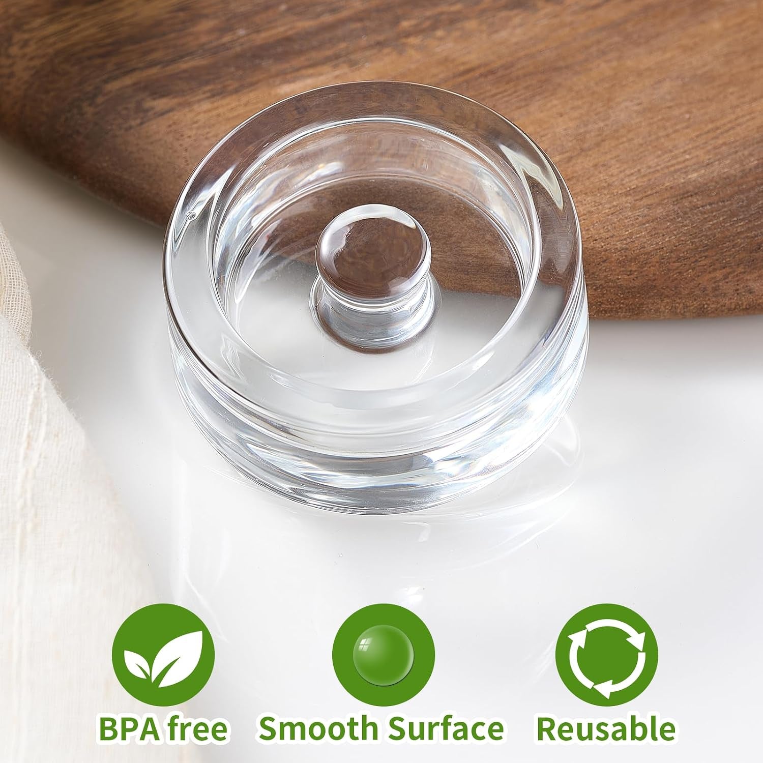 4-pack-of-fermentation-glass-weights-with-easy-grip-handle-for-great-wide-mouth-canning-mason-jars-pickling-sourkrout-kraut-glass-weight-fermentation-kit-with-easy-grip-handle-dishwasher-safe