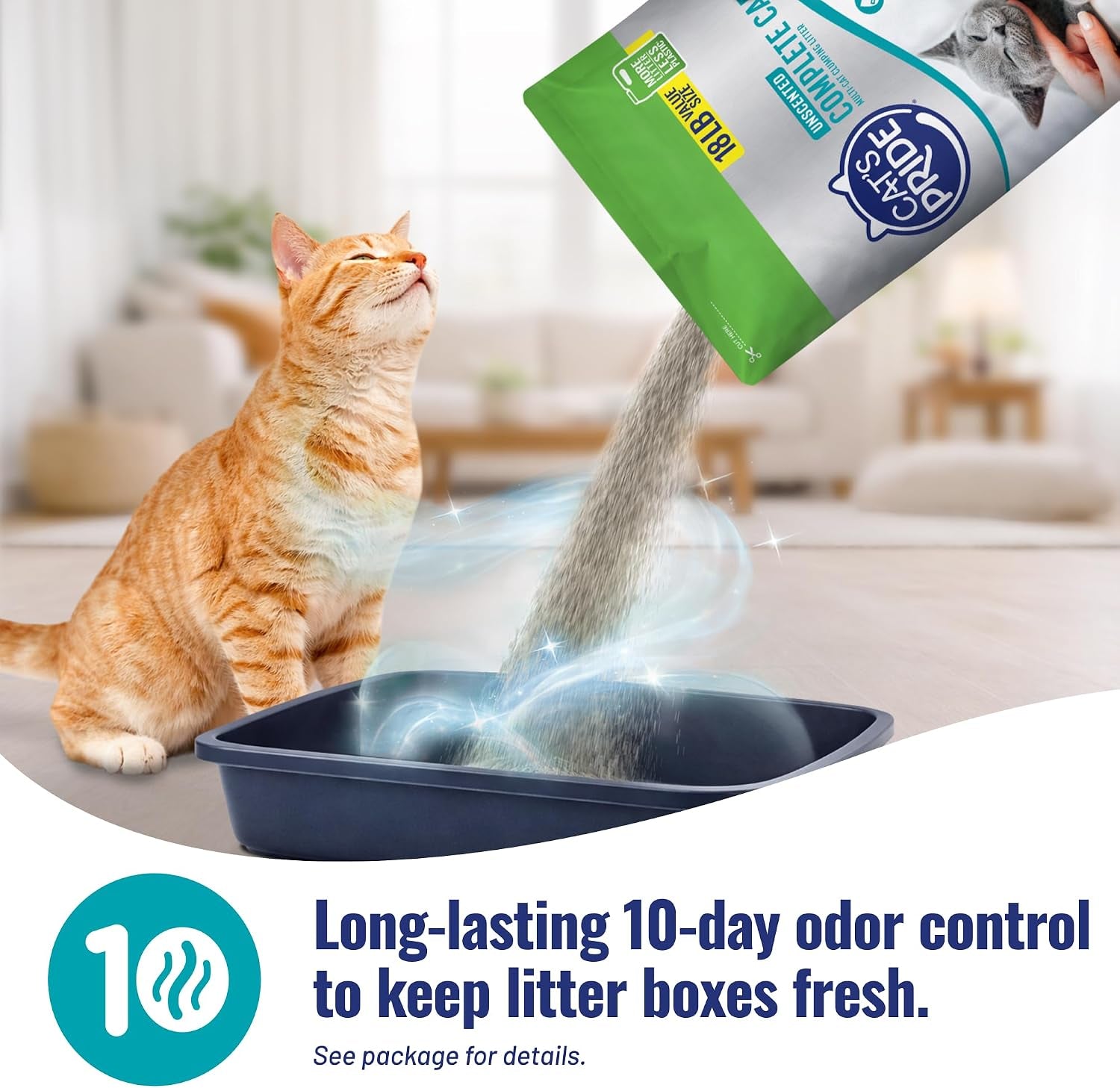 cats-pride-premium-lightweight-clumping-litter-complete-care-up-to-10-days-of-powerful-odor-control-hypoallergenic-multi-cat-unscented-18-pounds